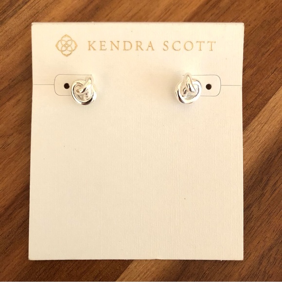 Kendra Scott Jewelry - Kendra Scott | Presleigh Love Knot Stud Earrings | Bright Silver